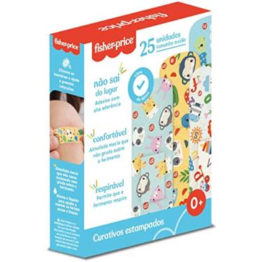 Imagem de Multikids Curativo Estampado - Caixa Com 25 - Fisher Price - Hc483