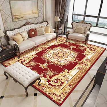 Imagem de youyoucool Tapetes multicoloridos – Tapetes modernos com padrões abstratos tapete de área de pilha média, 200 x 299 cm