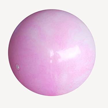 Bola de pilates 65cm rosa para alongar e praticar exercicios em Promoção na  Americanas