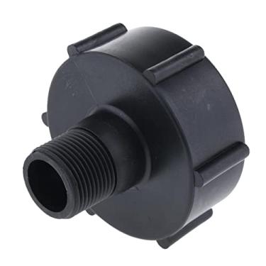 Imagem de Flameer Galão IBC Tote Tank Dra. Adaptador Grosso S60×6 Grosso S60×6 Rosca Grossa 2" a 2,54 cm Mangueira de Jardim