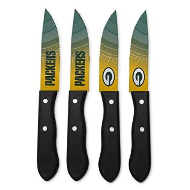Imagem de Conjunto de facas de bife Sports Vault NFL Green Bay Packers, 24,7 cm