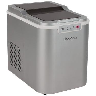 Imagem de Máquina De Gelo Suggar 120W 12Kg Dia Mg1502Pr Prata 220V