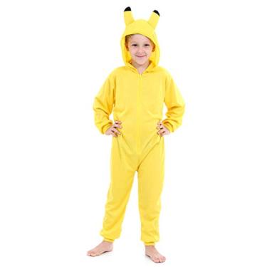 Imagem de Fantasia Macacão Amarelo Infantil 922405-M, Sulamericana Fantasias