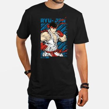 Imagem de Camiseta Masculina Street Fighter - Fire Fox