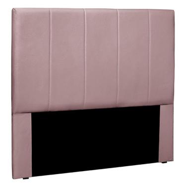 Imagem de Cabeceira Casal 1,40m Erza Veludo Lilás Gran Belo