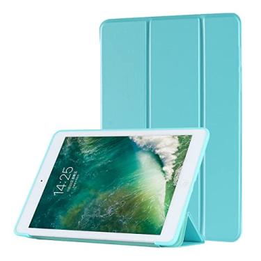 Imagem de Capa protetora inteligente com suporte ultrafino para iPad Pro12.9 Pro11 Pro10.5 Pro9.7 iPad 10.9 Ipad Mini 1 2 3 4 5 6 Ipad 5 6 6 iPad 5 6 (iPad Pro 9.7, verde)