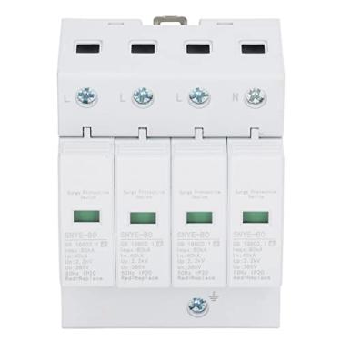 Imagem de Para-raios, Pára-raios Retardador de Fogo 80KA para Eletrodomésticos Com Resposta Rápida (4P 385V)