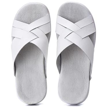 Imagem de Sandalia Masculina 38 Couro forrada conforto R11 TW branco (branco, br_footwear_size_system, adult, numeric, numeric_38)