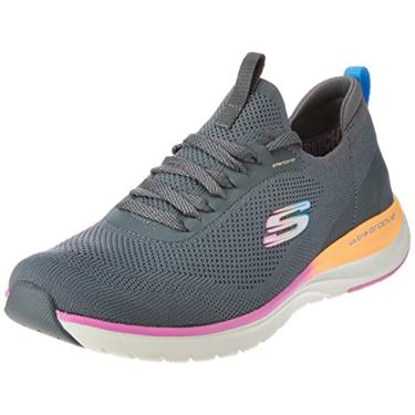 Imagem de Tênis Skechers Ultra Groove - Oh So Light. Cinza, 35