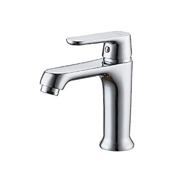 Imagem de Torneira de lavatório colorida Torneira misturadora com acabamento em latão Pia de água Torneiras de banheiro Torneiras de cascata cromadas,1