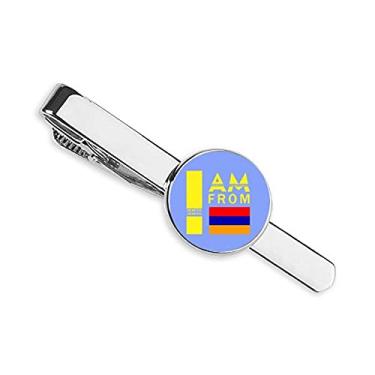 Imagem de Clipe de gravata I Am From Armenia para presente de homem de negócios