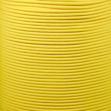Imagem de Corda de paraquedas 550 tipo III 7 fios de 4 mm de diâmetro – 250 kg corda de sobrevivência de resistência à tração (30 m, amarelo, enrolador)