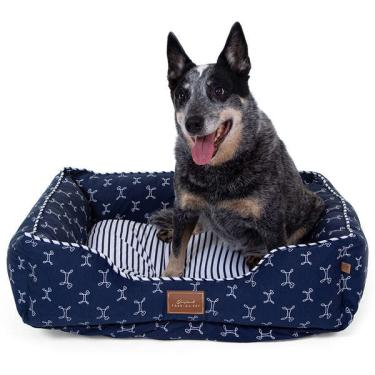 Imagem de Cama Fabrica Pet Munique Azul Marinho - Tam. G