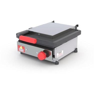 Imagem de Prensa Sanduicheira Lanche Grill Simples 1 Prensa Menor Gás Pr-350 G - Progás