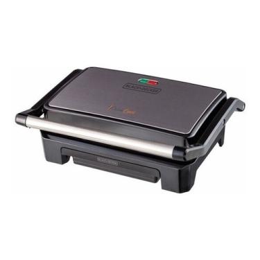 Imagem de Sanduicheira Grill Misteira Elétrica Black+decker G800 127v G1200