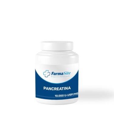Imagem de Pancreatina 10.000 U-Usp/Mg - 60 Cápsulas - Farmasite