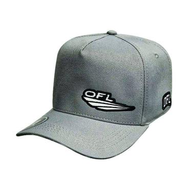 Imagem de Boné Snapback OFL Minimalista Cinza
