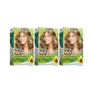 Imagem de Coloraçao Nutrisse 70 Louro Natural-Kit C/3Un