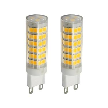 Imagem de Kit2 Lampada Led Halopim G9 7w P/ Lustre Arandela 110v 220v (BRANCO QUENTE 220V)