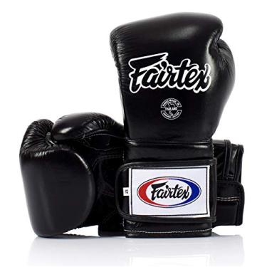 Imagem de Fairtex BGV9 Muay Thai para boxeadores e treinadores profissionais | Luva estilo mexicano para rebatedores duros | Luvas de MMA para artes marciais | Luvas de boxe leves e absorventes de choque de