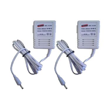 Imagem de Kit 2 Adaptador Ac-300 9v 300Ma Ac Dc Utilizado Medidor Stress Térmico Tgd-300/400 Instrutherm