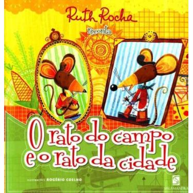 Imagem de Livro O Rato Do Campo E O Rato Da Cidade - Ruth Rocha