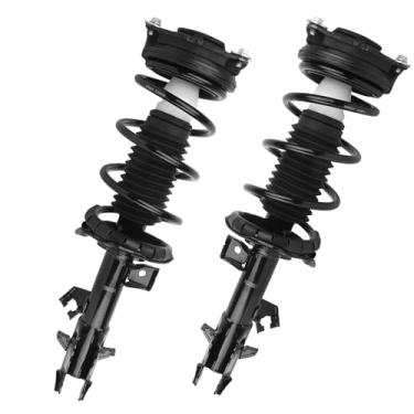 Imagem de KUSATEC Amortecedor de amortecedor completo para Nissan Versa 2007-2012, 172352 172351 Esquerda/Direita com conjuntos de mola helicoidal