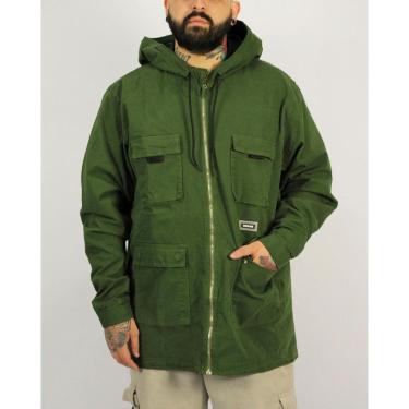 Imagem de Jaqueta Hocks Sarja Parka - Verde Musgo-Unissex