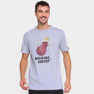 Imagem de Camiseta NBA Miami Heat New Era Logo Masculina-Masculino