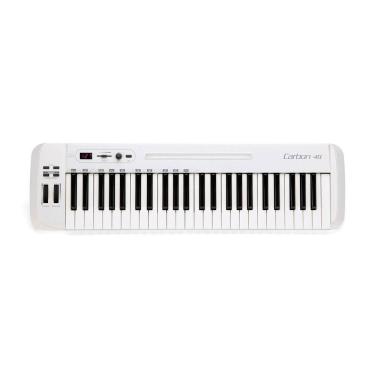 Imagem de Controlador Midi USB 49 Teclas Branco Samson Carbon 49 [F035]