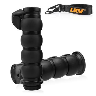 Imagem de LKV Punhos universais de motocicleta de 25 mm com acelerador de cabo para Harley Davidson Honda Kawasaki Suzuki Yamaha Dyna Sportster 883 1200 Road King Softail Street Glide