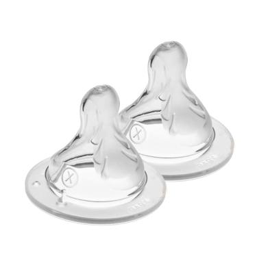 Imagem de Kit 2 Bicos X para Mamadeira E Copo Fluxo Rápido 6m+ MAM