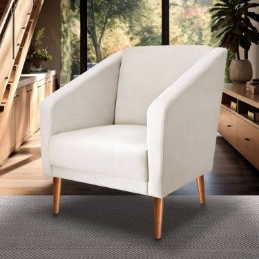 Imagem de Poltrona Sala De Estar Monalisa Decorativo suede