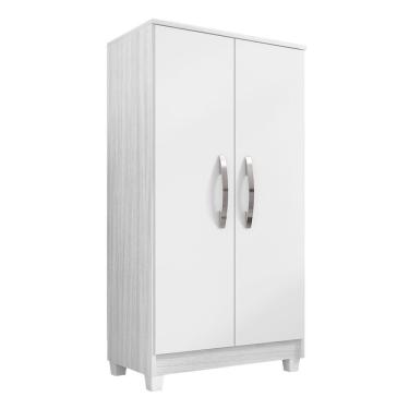 Imagem de Armário Multiuso Lavanderia Organizador Paris Branco - Pallazio