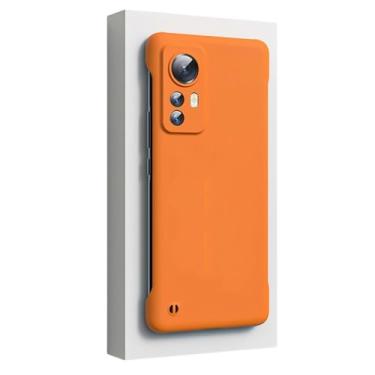 Imagem de Capa rígida ultrafina sem moldura para Xiaomi Mi 12T 11T 10T 9T Pro 13 12S 11 Ultra 11 Lite NE 5G 12 11 10 9 8 Pro Capa de telefone fosca, laranja, para MI 10T Pro