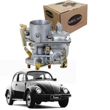 Imagem de Carburador Fusca Kombi Brasilia 1300 Mecar Novo Gasolina