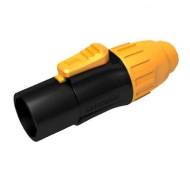 Imagem de Kit 20 Conector Powercon Outdoor Macho One Light