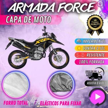 Imagem de Capa para Moto HONDA XRE 300 100% Forrada Forro Total Armada Force 100