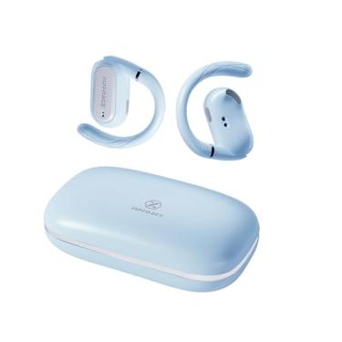 Imagem de ZIPFORCE Fones De Ouvido Ows Sem Fio Bluetooth 5.3 Enc 4 Microfones (Blue)