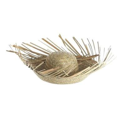 Imagem de Chapéu de Palha Tradicional para Adulto Festa Junina 58cm - Wincy Fest