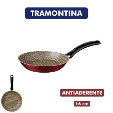 Imagem de Frigideira Antiaderente 16 20 ou 24 cm Tramontina Turim com Textura Pa