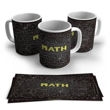 Imagem de Canecas de Porcelana Branca Personalizadas Profissões Matematica - Est