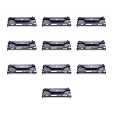 Imagem de Kit 10x Toner Compatível Cf226x Cf26x M426 M402 M426FDW I 9K