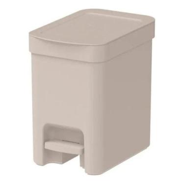 Imagem de Lixeira Cesto Para Lixo Com Pedal 6L Minimalista OU Trium C/ Suporte I