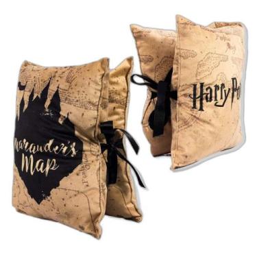 Imagem de Almofada Formato Mapa Do Maroto Harry Potter 36Cm - Zona Criativa