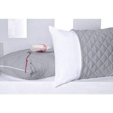 Imagem de Capa Impermeável para Travesseiro de Berço 30cmx40cm Matelada com Zípe