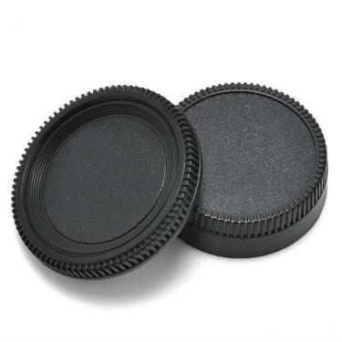 Imagem de Kit com tampas de proteção QTS4639A para Nikon F (traseira da lente + 