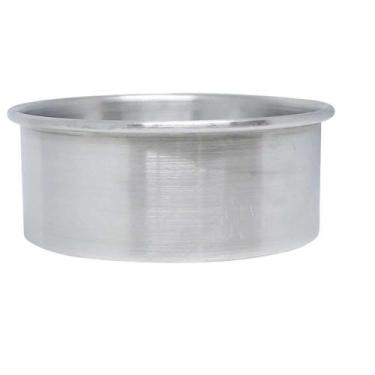 Imagem de Forma Redonda Fundo Fixo 11X5 cm - Alumínio - ROLDAN