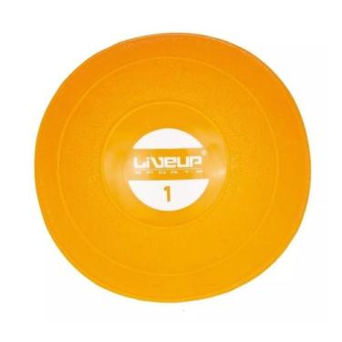 Imagem de Bola Peso Heavy Tonning Ball 1kg Liveup, Laranja