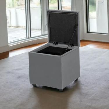 Imagem de Baú Banqueta Organizador Porta Brinquedo Assento Decorativo - TB ECOMM